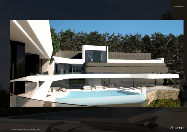 Tercera vivienda proyectada por A-cero en Altea Hills